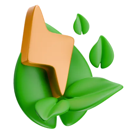 Renewable energy  3D Icon