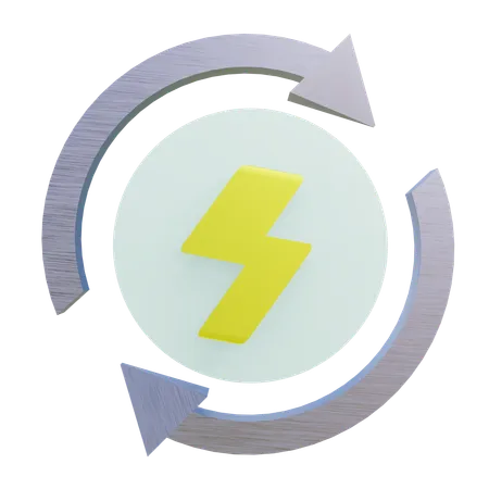 Renewable Energy  3D Icon