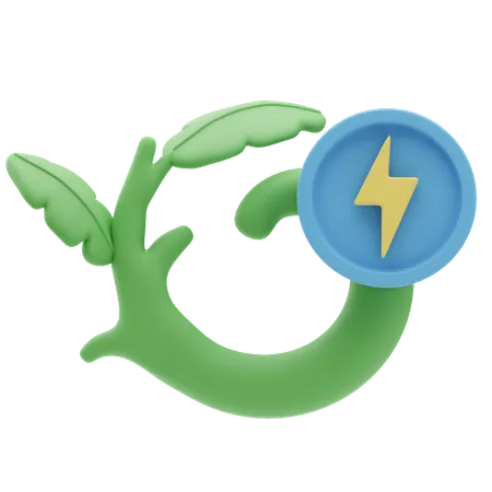 Renewable Energy  3D Icon