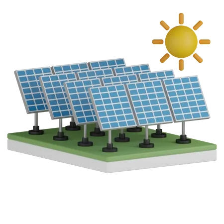 Renewable Energy  3D Icon