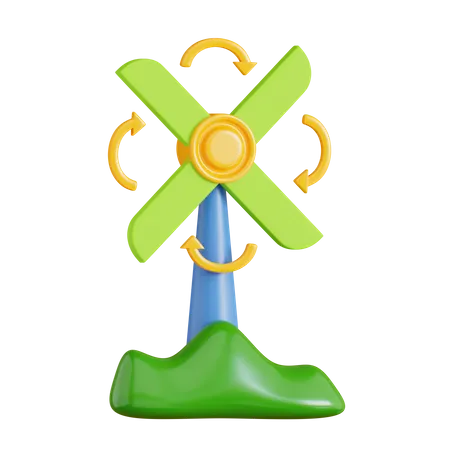 Renewable Energy  3D Icon