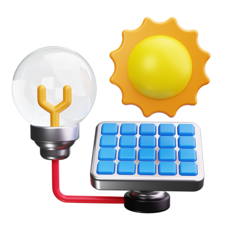 Renewable energy  3D Icon