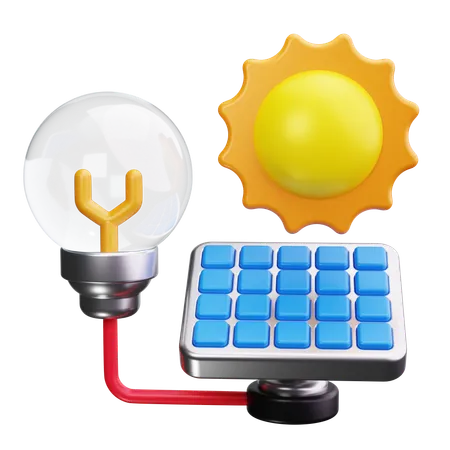 Renewable energy  3D Icon