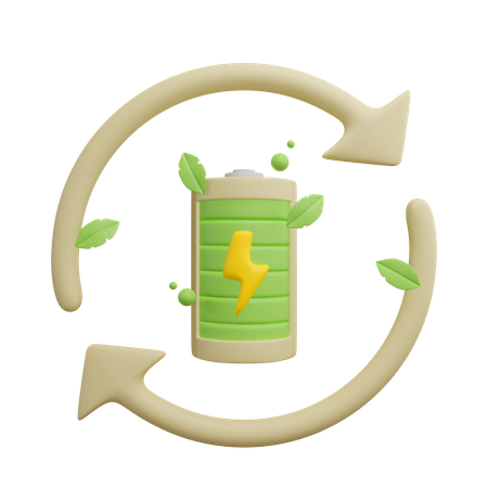 Renewable Energy  3D Icon