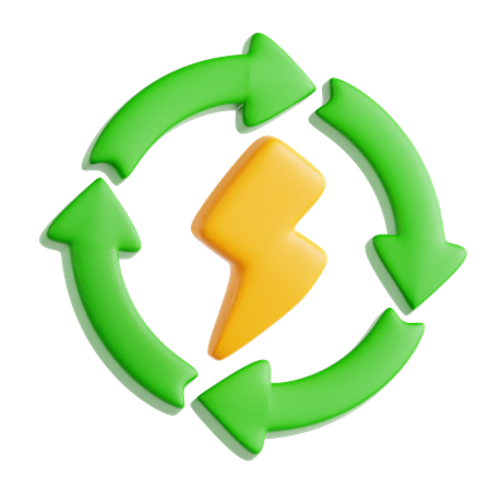 Renewable Resources  3D Icon