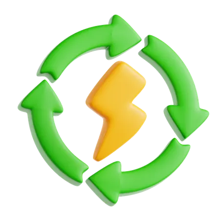 Renewable Resources  3D Icon