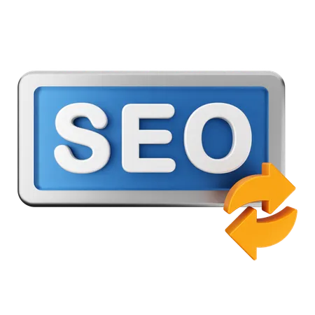 Renewable Seo  3D Icon