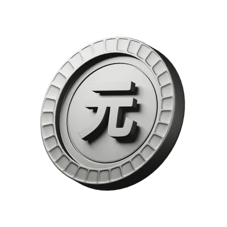 Renminbi  3D Icon