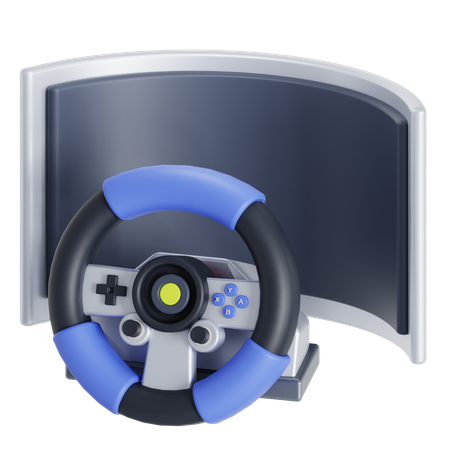 Rennspiel  3D Icon