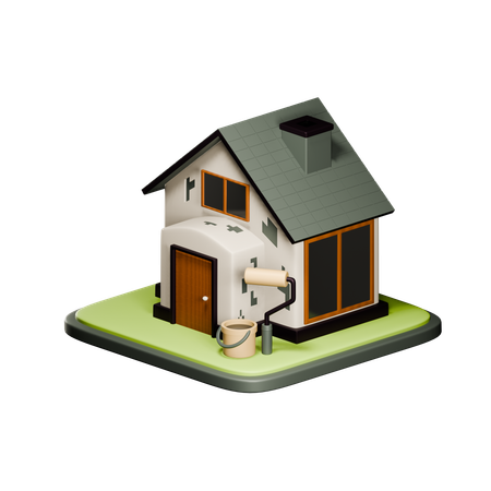 Renovación del hogar  3D Icon