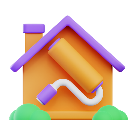 Renovación del hogar  3D Icon