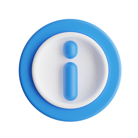 Information  3D Icon