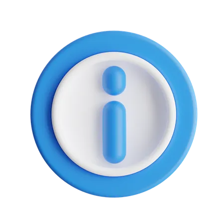 Information  3D Icon