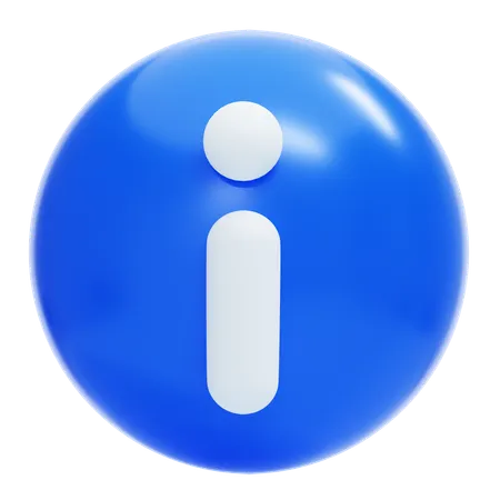 Information  3D Icon