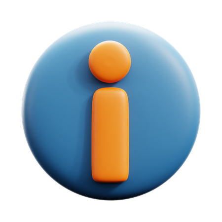 Information  3D Icon