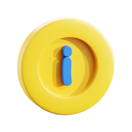 Information  3D Icon