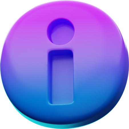 Information  3D Icon