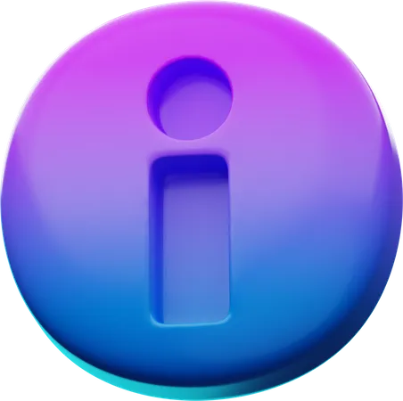 Information  3D Icon