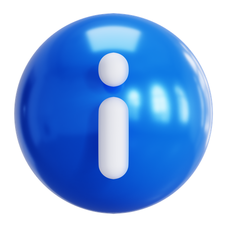 Information  3D Icon