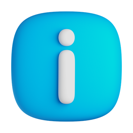 Information  3D Icon