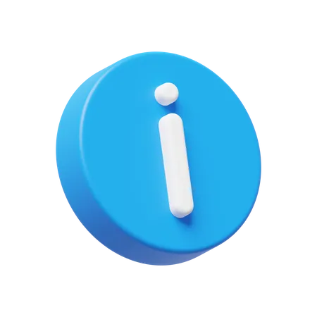 Information  3D Icon