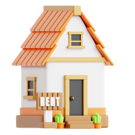 Rent  3D Icon