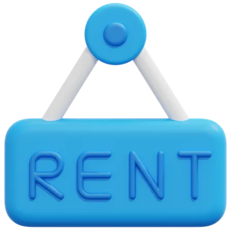 Rent Board  3D Icon