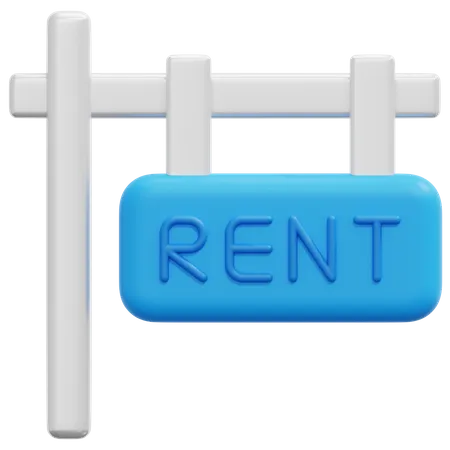 Rent Board  3D Icon