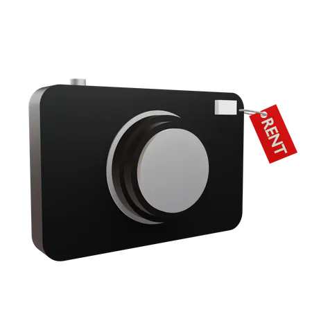 Rent Camera  3D Icon