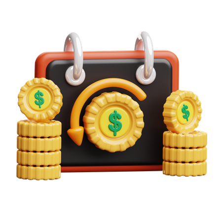 Rente  3D Icon