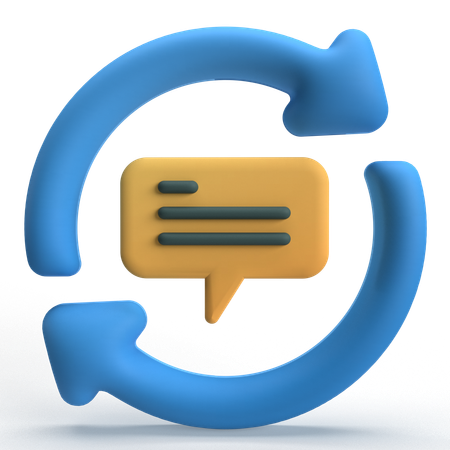Renvoyer le message  3D Icon