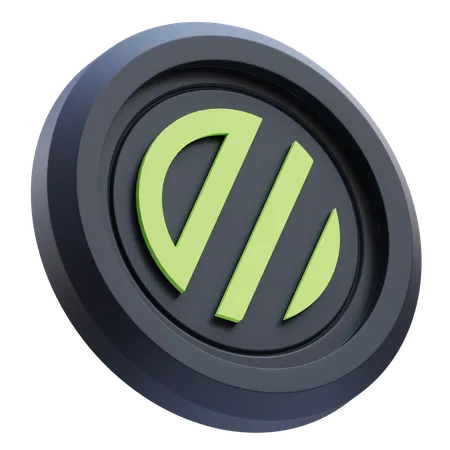 Criptomoneda Renzo  3D Icon