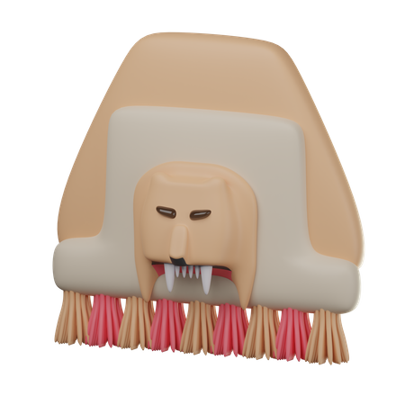 Reog Mask  3D Icon