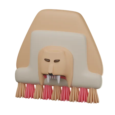 Reog Mask  3D Icon