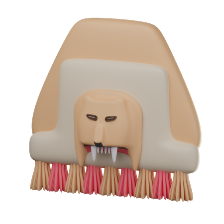 Reog Mask  3D Icon
