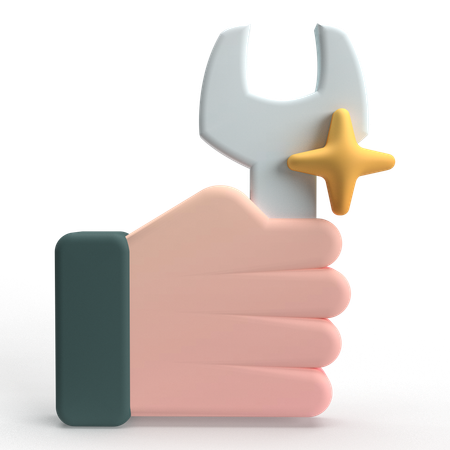 수리하다  3D Icon