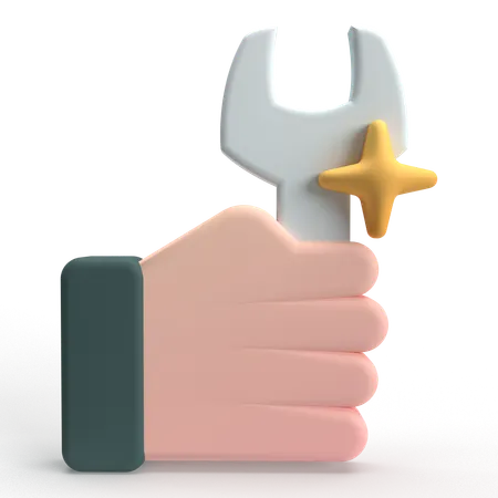 수리하다  3D Icon