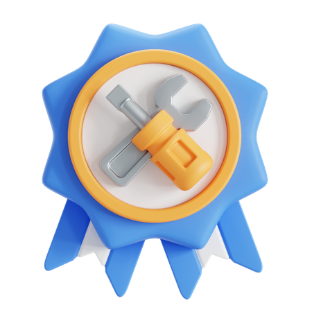 Repair badge  3D Icon