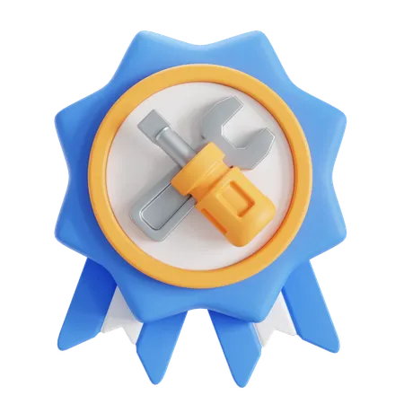 Repair badge  3D Icon