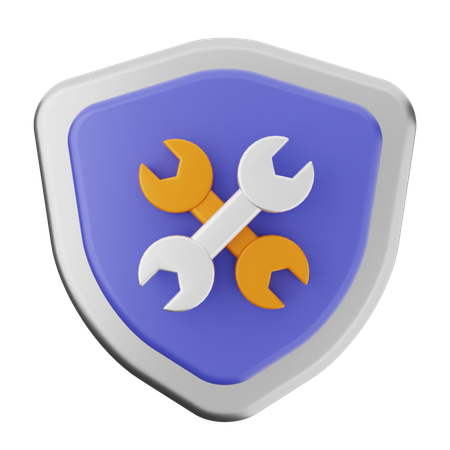 Repair Shield Protection  3D Icon