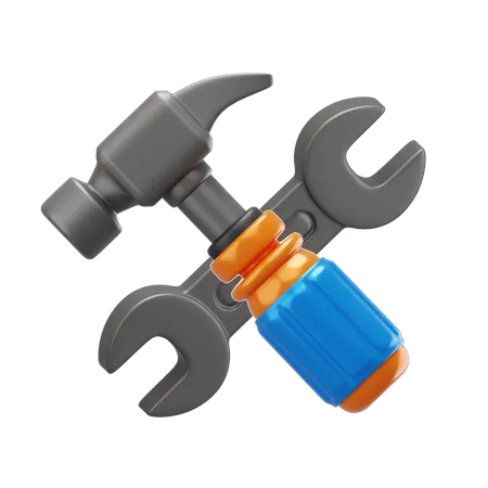 Repair Tools  3D Icon