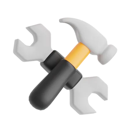 Repair Tools  3D Icon