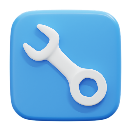 Reparar  3D Icon