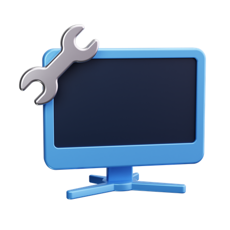 Reparación de ordenador  3D Icon