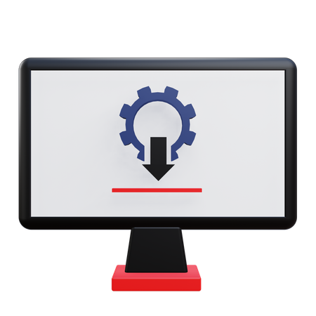 Reparación de ordenador  3D Icon