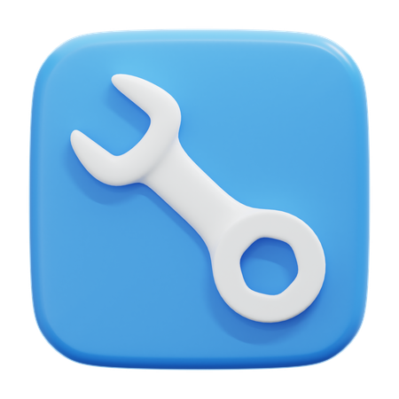 Reparar  3D Icon