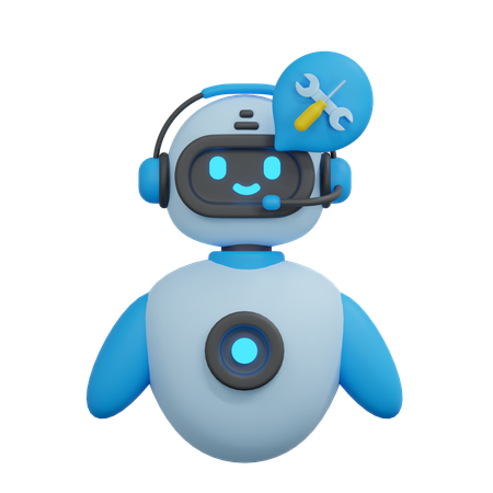 Reparar chatbot  3D Icon