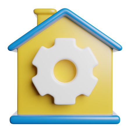 Réparation à domicile  3D Icon