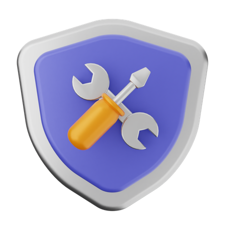 Réparer le bouclier de protection  3D Icon