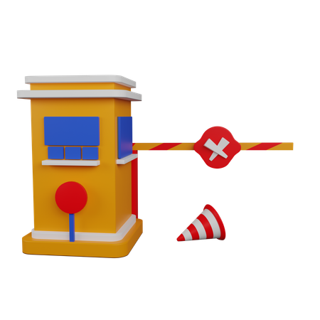Réparation de péage  3D Icon
